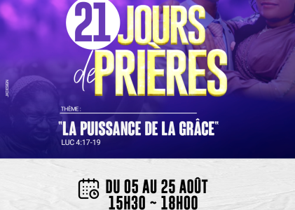 21 jours de prière